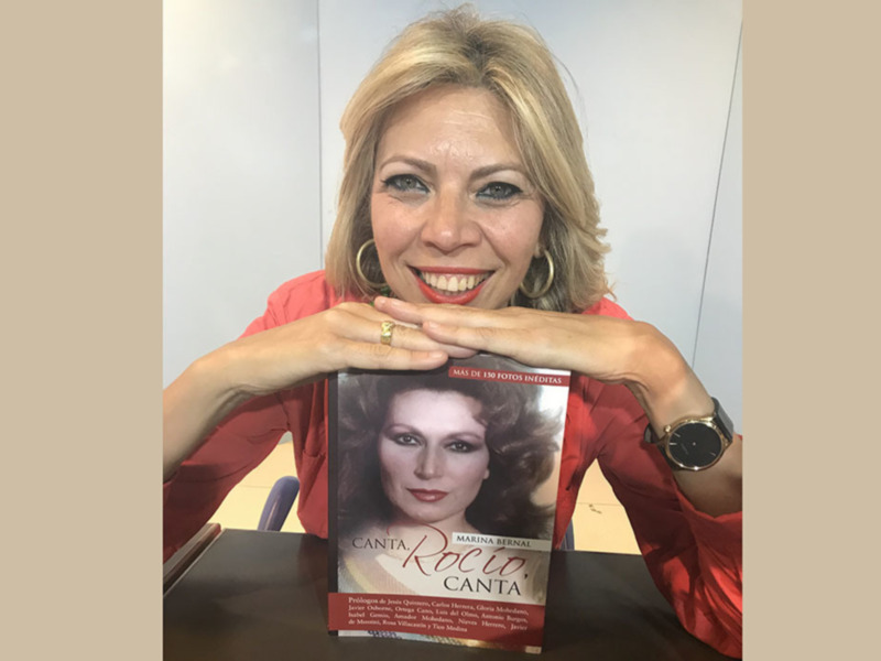 Miércoles 20 de noviembre  a las 20 horas se presentará  "Canta, Rocío Canta" en Sevilla,  segundo libro de la periodista Marina Bernal