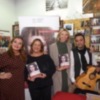 Gran exito del encuentro con los  lectores de su libro ‘Canta Rocío, canta‘  en librería teatro Verbo de Sevilla