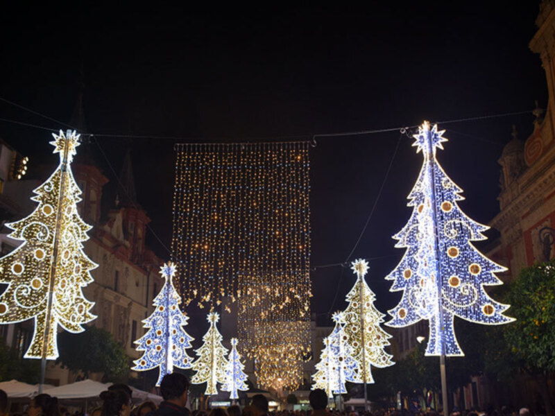 La Luz de la Navidad llegó a Sevilla
