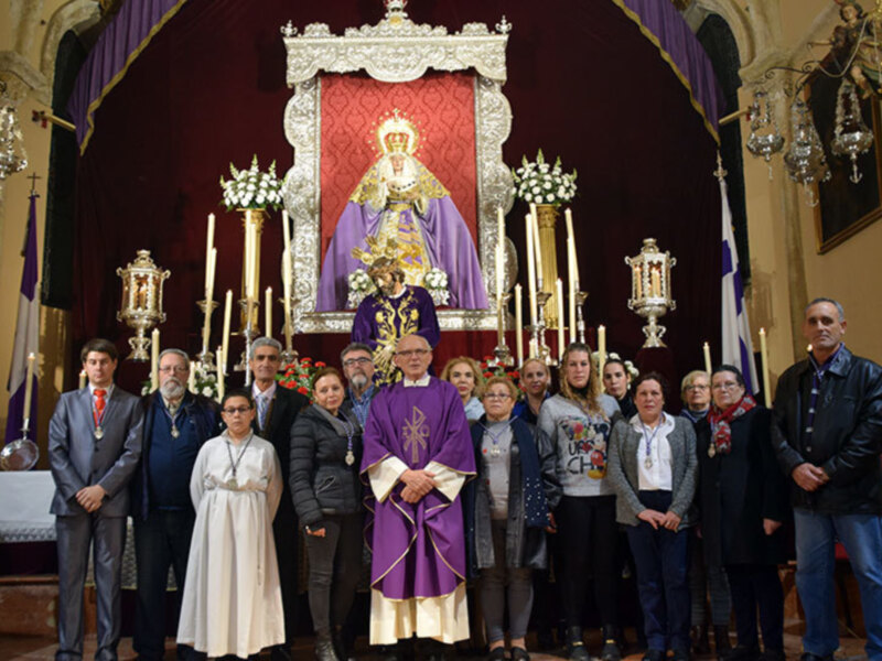 Tomó posesión de sus cargos, la nueva junta de Jesús el Nazareno de Alcalá del Río. (Sevilla)