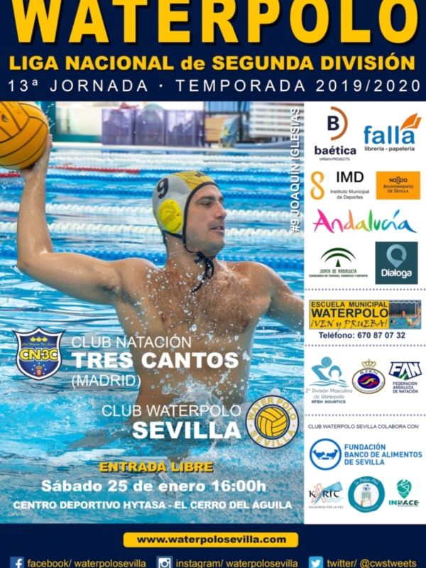 Reencuentro con Hytasa del Club Waterpolo Sevilla para confirmar liderato