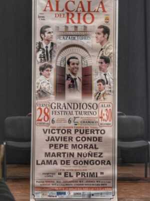 El joven y emergente empresario, Antonio Osuna, organiza un gran festival taurino en Alcalá del Río (Sevilla)