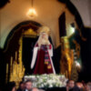 Sobre acogedora procesión claustral de las imágenes  sagradas de la Hermandad de la Vera-cruz de Alcalá del Río.