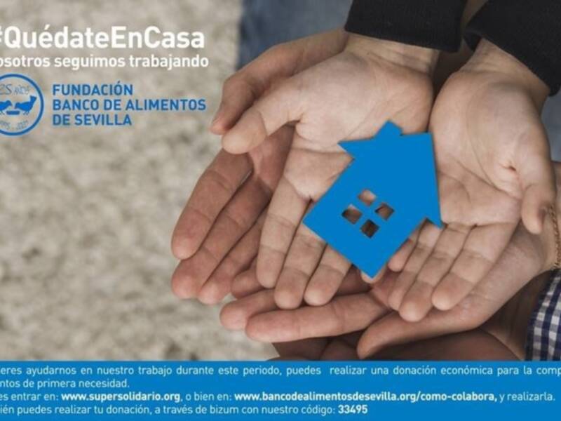 Fundación Caja Rural del Sur respalda al Banco  de Alimentos de Sevilla para atender a familias  afectadas por las consecuencias del Covid-19