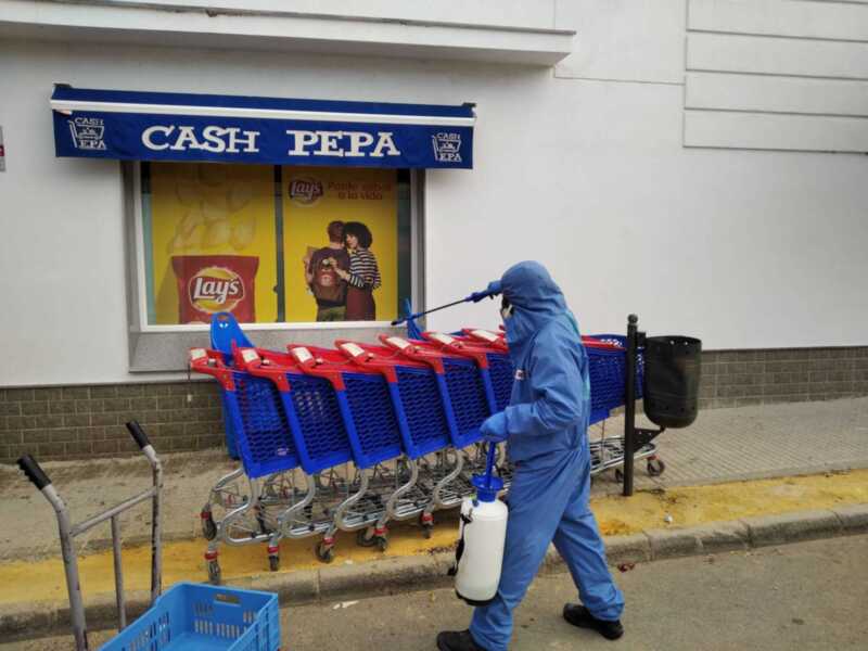 Diputación contrata la segunda campaña de desinfección para 40 localidades de la provincia de Cádiz