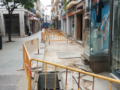 El período de confinamiento se aprovecha para hacer reparaciones y obras de mejora en los municipios.