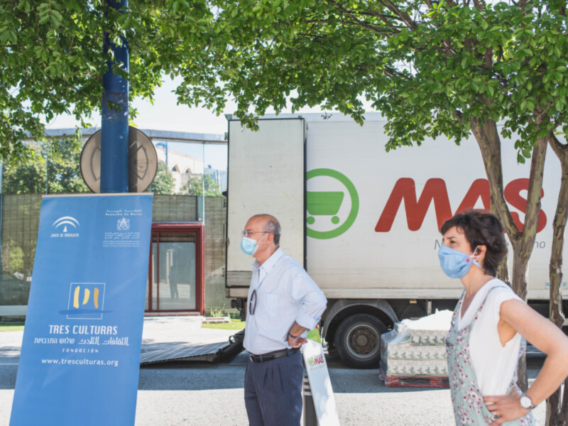 Grupo MAS dona mil kilos de alimentos a la Fundación Tres Culturas para familias marroquíes en Andalucía