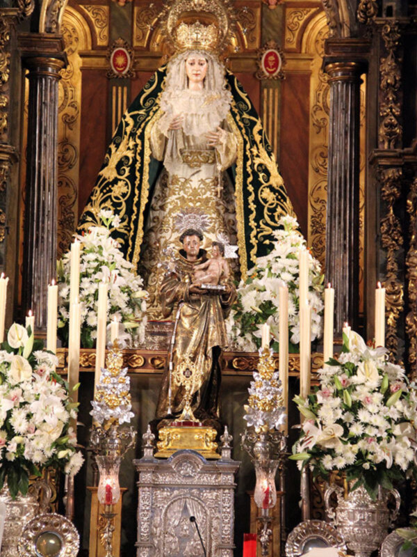 La Hermandad del Buen Fin hispalense celebró la Función Solemne de San Antonio de Padua