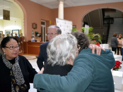 El Ateneo también donó la confección de mascarilla, batas y pantalla protectora para sanidad contra el Covid-19