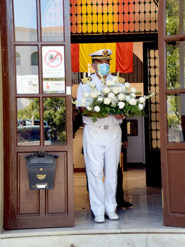 La Comandancia Naval de Sevilla rindió un homenaje a los marinos caídos en la guerra de 1898 en Cuba, Filipina y Puerto Rico