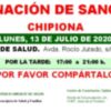 Llamamiento del Centro de Transfusión, Tejidos y Células de Cádiz para una donación colectiva de sangre el próximo lunes en Chipiona