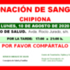 Llamamiento a una nueva donación colectiva de sangre en Chipiona el lunes 10 de agosto