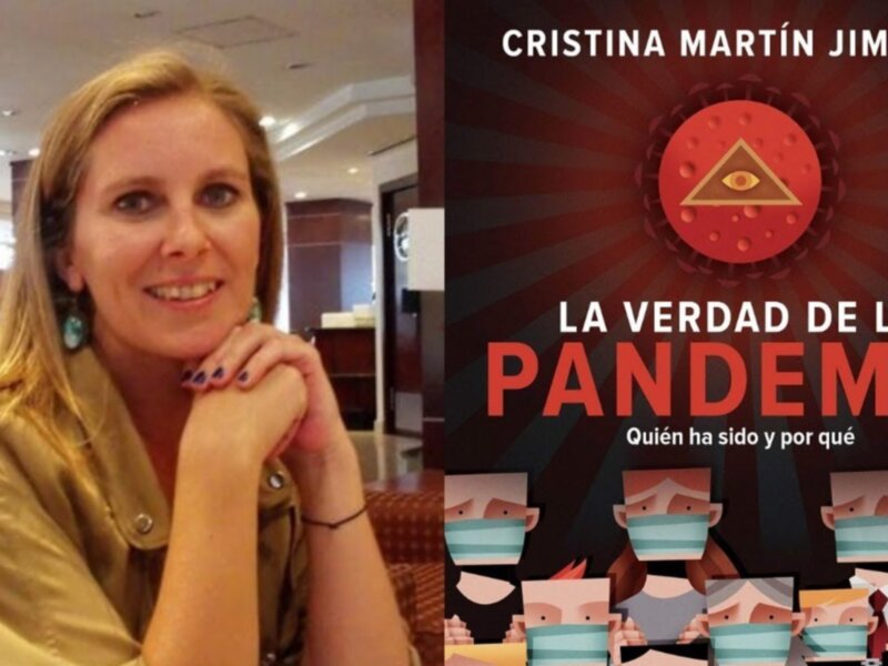 Cristina Martín estará el viernes 14 en la Librería Central de Chipiona con ‘La Verdad de la Pandemia’