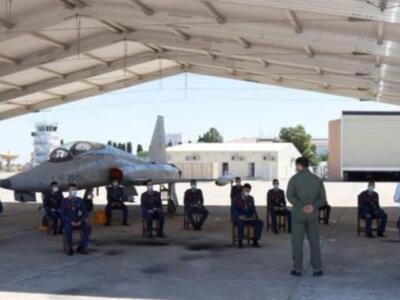 Un grupo de 12 alféreces alumnos se incorpora a la Base Aérea de Talavera la Real