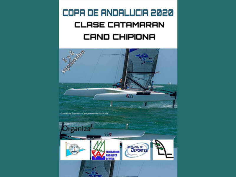 La regatas vuelven a Chipiona este fin de semana con la Copa Andalucía de Catamarán 2020