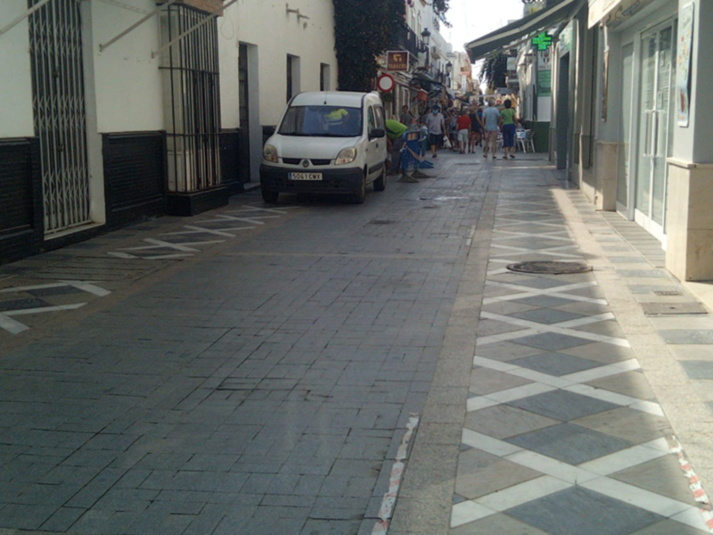 Comienzan los trabajos de la tercera fase de las obras de reurbanización del tercer tramo de la calle Isaac Peral 