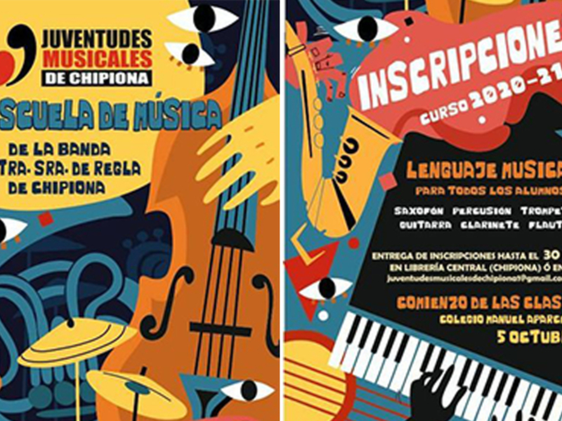 Juventudes Musicales retoma las clases de la Escuela de Música Nuestra Señora de Regla de Chipiona a partir de octubre