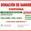 Llamamiento a dar vida donando sangre en Chipiona el próximo jueves 8 de octubre 