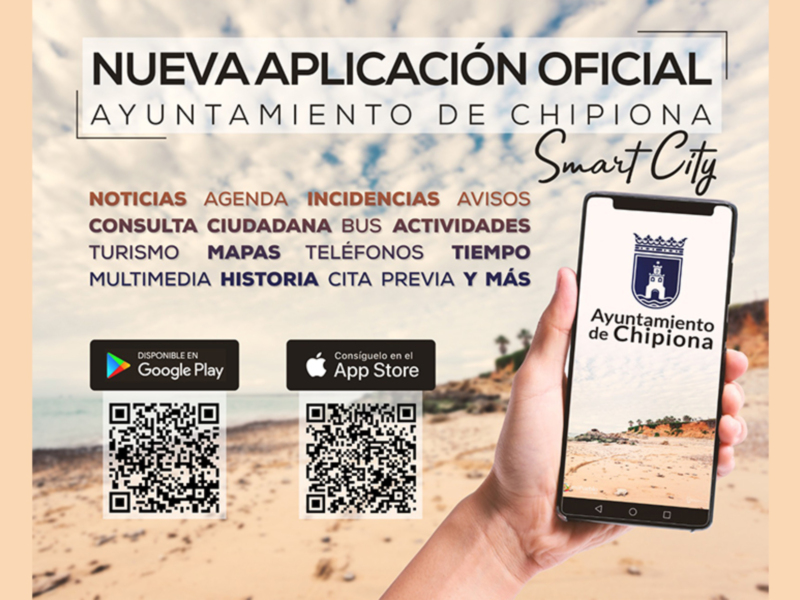La APP Ayuntamiento de Chipiona ya cuenta con 3.000 descargas de usuarios y un registro de más de 600 comunicaciones ciudadanas 