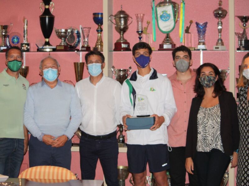 Reconocimiento al campeón de Europa juvenil Pablo Moreno