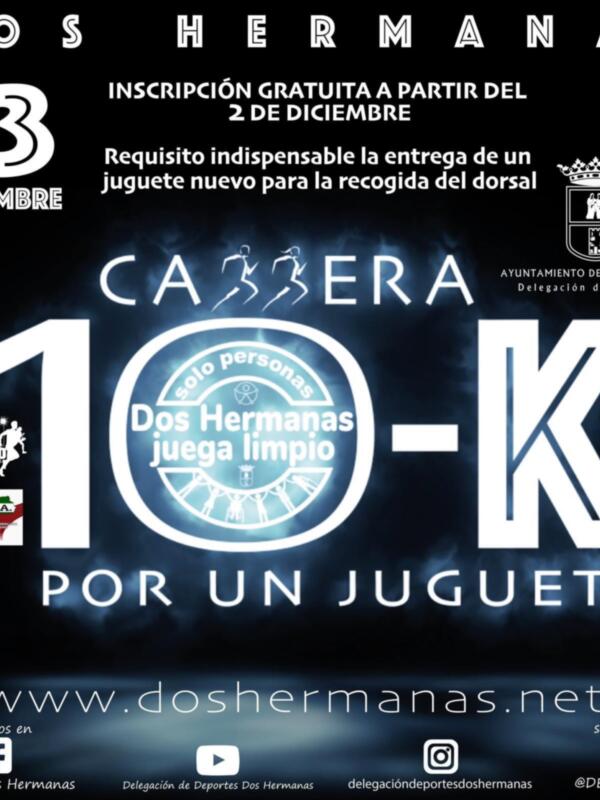 Carrera Dos Hermanas juega limpio por un juguete