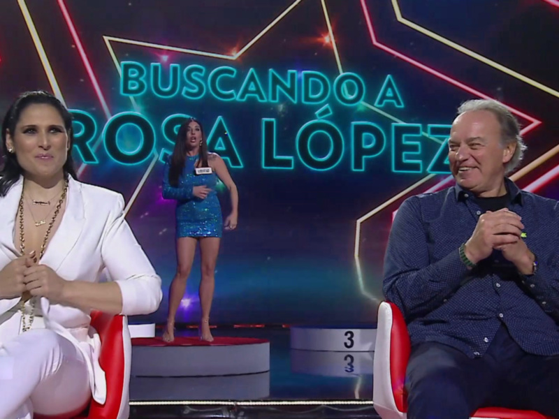 Noche mágica con Rosa López y Tamara, en "El Show de Bertín"