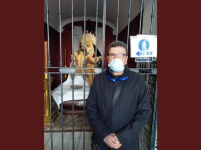 José Antonio Vázquez marca la bolsa de caridad y el compromiso de los jóvenes como objetivos prioritarios de la Hermandad del Cristo