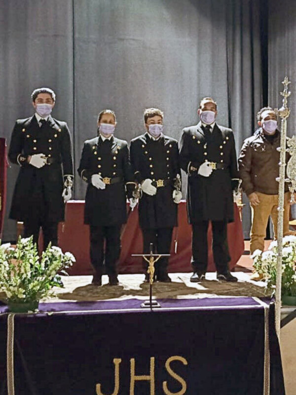 Homenaje al Hermano de la Hermandad de Jesús Nazareno de Alcalá del Río  Jorge López Resa, 