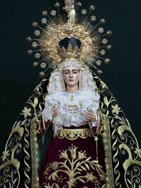 Fotos Cofrades de la Novena de la Virgen de las Angustias de Alcalá del Río