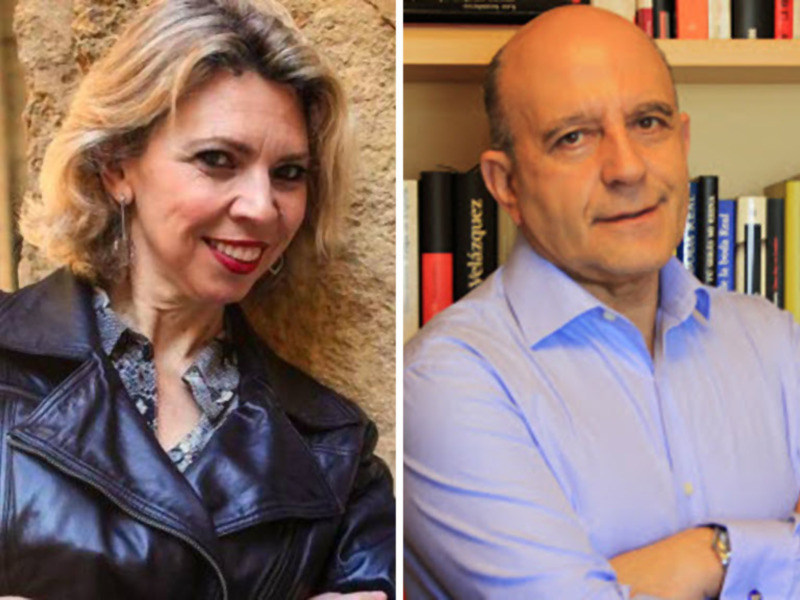 Los periodistas José Antonio Zarzalejos y Marina Bernal, en "Despierta Andalucía"