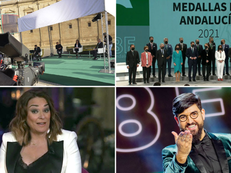 Más de dos millones de andaluces sintonizaron la programación especial de Canal Sur para el 28 F