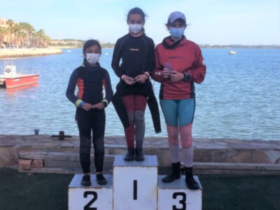 Nuevo pleno del Club Náutico en el Provincial de Sevilla y Cádiz de la clase Optimist