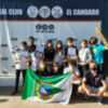 Exhibición del Náutico Sevilla en los Campeonatos de Andalucía de windsurf 