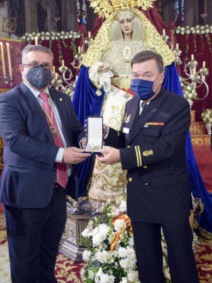 La Virgen del Carmen presente en la Comandancia Naval de Sevilla