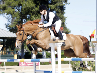 Triunfo de Nicolás Bidón en el Pequeño Gran premio de la segunda jornada del CSN5* de Pineda. 