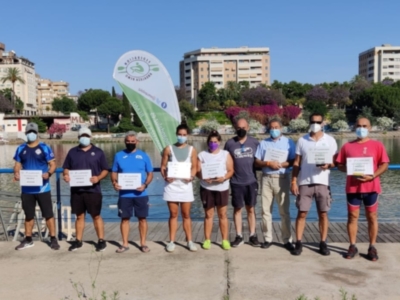 La quinta regata de la Copa de Andalucía de banco móvil y el Andaluz de veteranos, para Real Círculo de Labradores y Club Náutico Sevilla