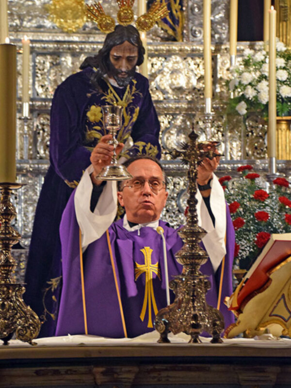 Acto de confraternización y especial vinculación de la Real Liga Naval Española con la Hermandad del Nazareno Ilipense