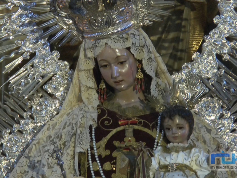 La Virgen de la O vuelve este sábado a la parroquia de Chipiona tras una restauración con subvención de la Junta de Andalucía