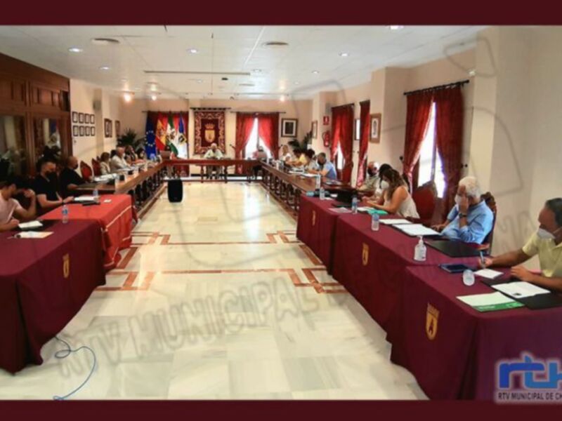 La Ordenanza de Parques y Jardines y la viabilidad de arrecifes artificiales entre los temas del Pleno de julio en Chipiona