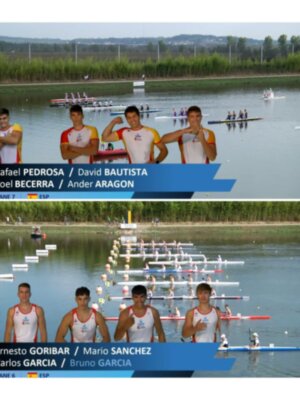 Doble subtítulo mundial júnior de piragüismo para el Club Náutico Sevilla