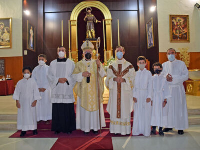 La Parroquia Sevilla de San Francisco de Asís fue visitada pastoralmente por Monseñor José Ángel Saiz Meneses