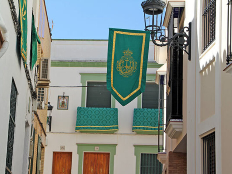 Verde que te quiero Verde en la Hermandad de la Vera-cruz de Alcalá del Río