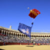 Jura de bandera para personal civil en la Plaza de Toros de la Real Maestranza de Caballería de Sevilla