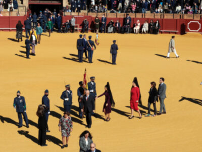 Jura de bandera en la Real Maestranza de Sevilla 