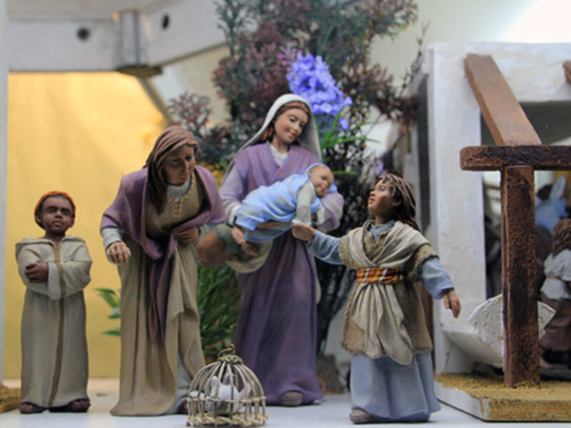 Sevilla cuenta con la feria de artesanía del Belén a nivel nacional y cuenta con un total de 14 expositores