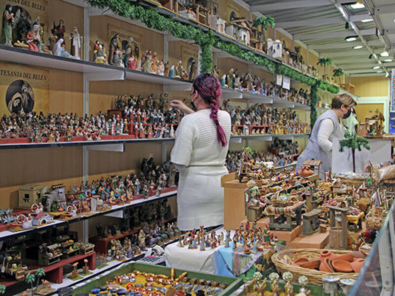 Vigésimo séptima edición de la Feria del Belén de Sevilla.