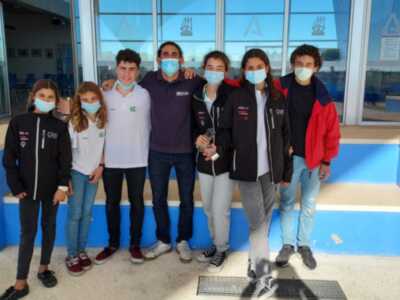 Lluvia de podios para el Náutico Sevilla en la XVIII Regata de Año Nuevo Bahía de Cádiz