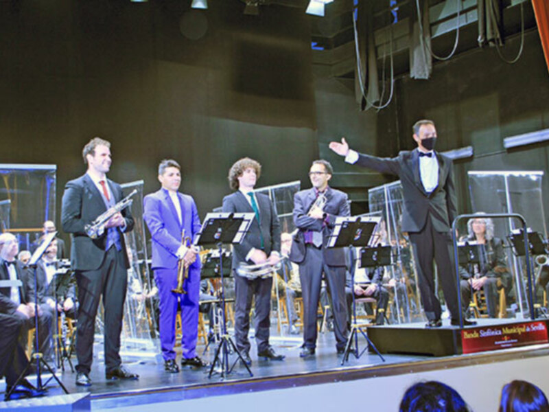 Concierto de apertura del Primer Festival de Bandas del Conservatorio Superior de Música de Sevilla