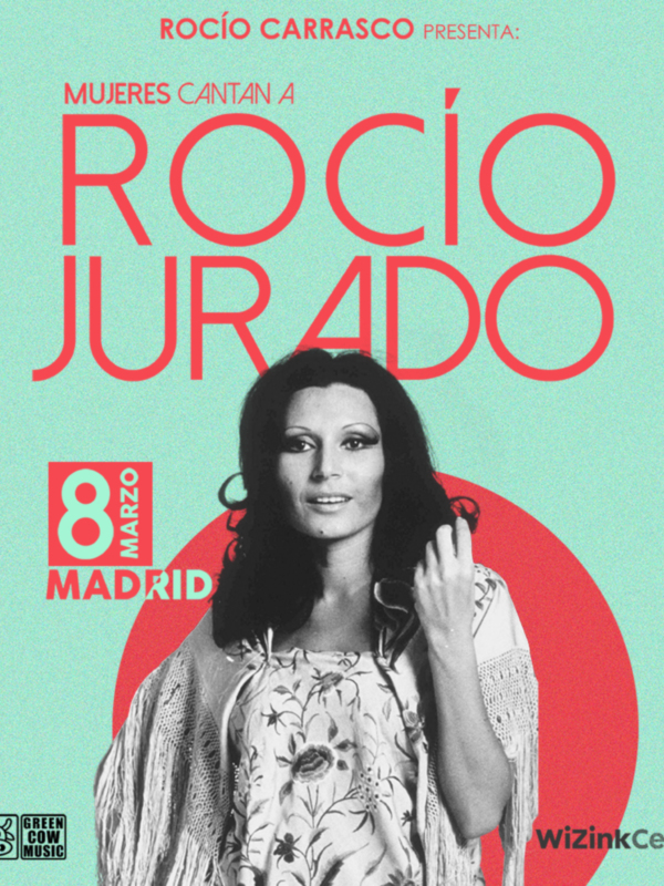 Rocío Carrasco y Green Cow Music organizan el homenaje  a La más grande: “mujeres cantan a Rocío Jurado”  