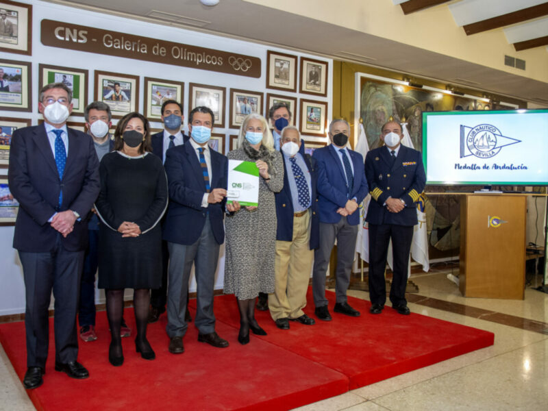 La Confederación de Empresarios de Andalucía respalda al Club Náutico Sevilla  